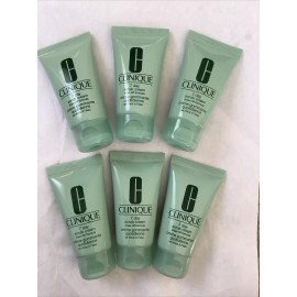 Clinique 6x Clinique 7 Day Scrub Cream Rinse-Off Formula 1 oz Travel Size NWOB