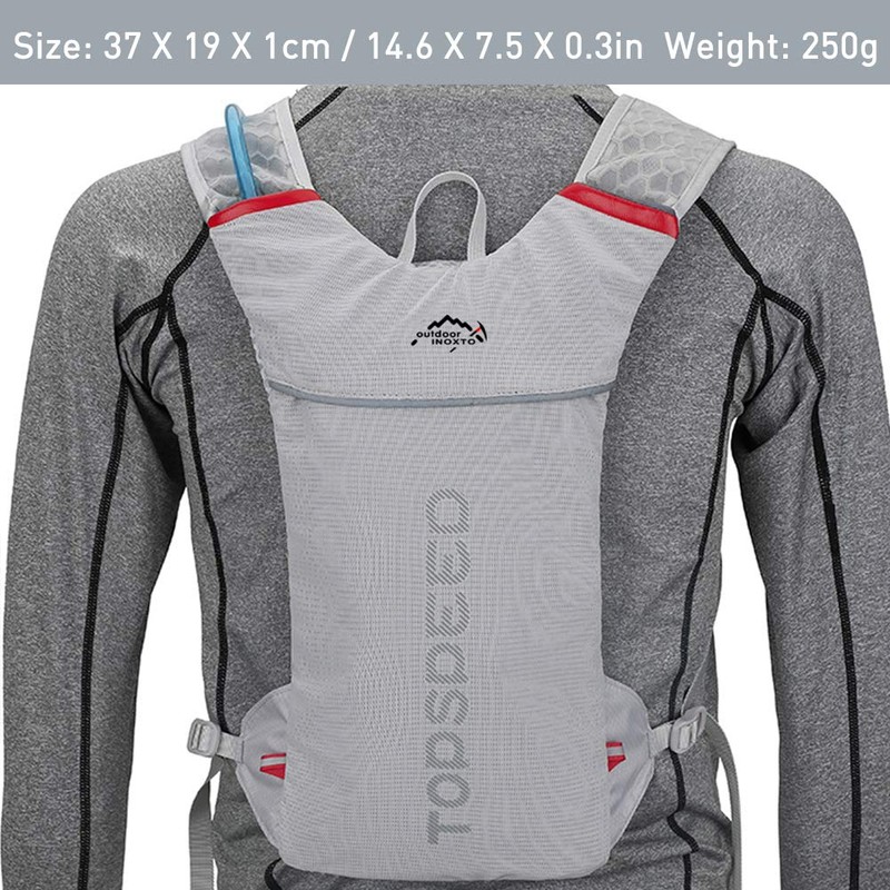 HINATAA Lightweight Hydration Vest Backpack, 5L 250g Running Hydration Backpack