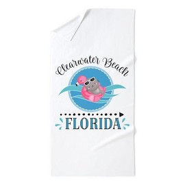 CafePress Clearwater Beach Florida 35"x70", Oversized, Soft Beach Towel