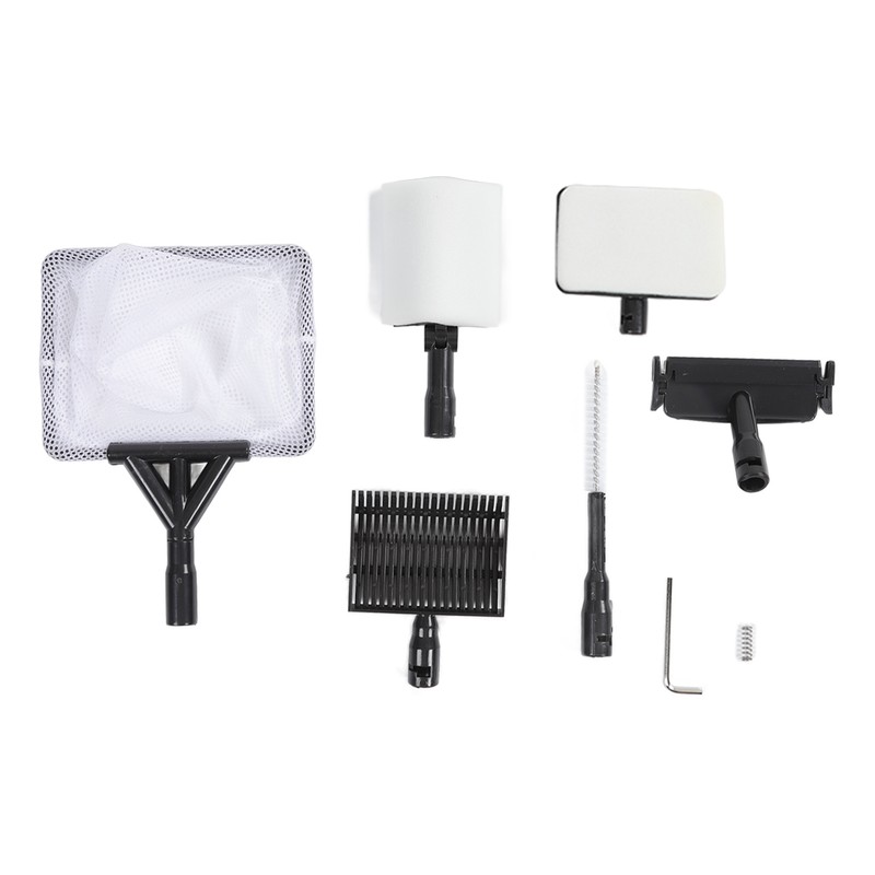 6 in 1 Aquarium Cleaning Kit Multifunction Replaceable Durable Fish