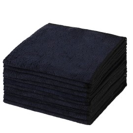 BLKP AZ-5110 Pearl Metal Microfibre Cleaning Cloth, Zookin, Dish Cloth, Square, 11.8 x 11.8 inches (30 x 30 cm), Set of 10