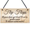 RED OCEAN Flip Flop Grab A Pair And Dance Wedding