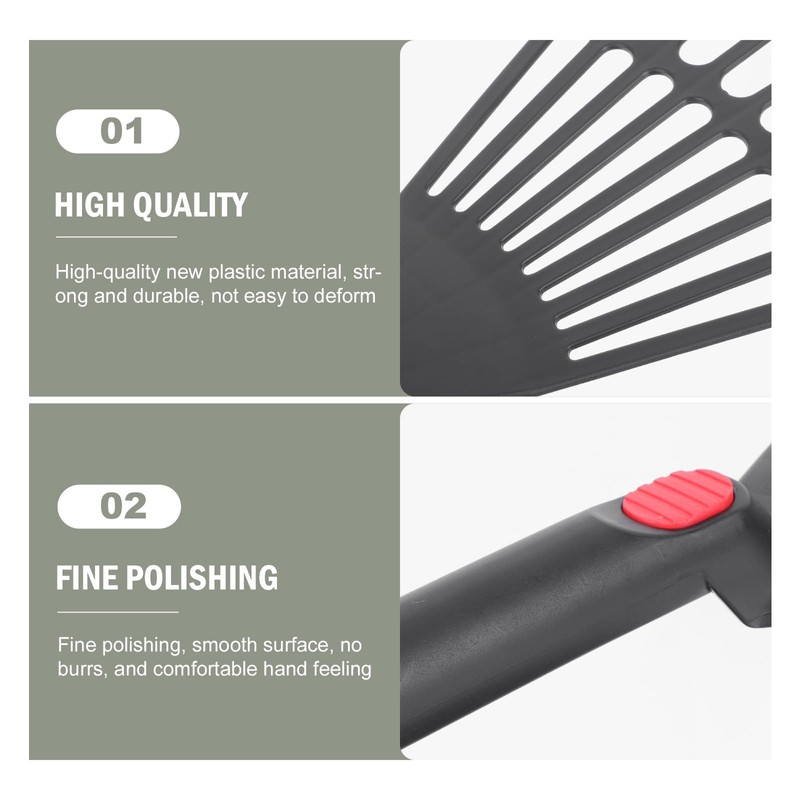 DOITOOL Hand Rake 2 Pieces Garden Grass Rake Hand Rake