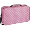 C&H Solutions “Purple Pink”Quilted PU Leather Mahjong Carry Bag with