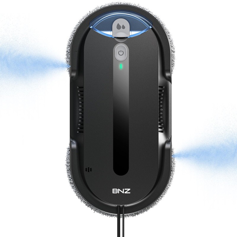 BNZ Smart Window Cleaning Robot, Twin Turbo & Dual Auto-Spray