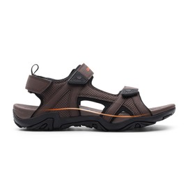 DREAM PAIRS Sandalias Deportivas de Hombre con Punta Abierta para Senderismo Agua Playa, Sandalias de Verano Atlético Arco Soporte,Size 29.0 cm,Marrón,SDSA228M