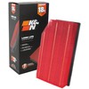 K&N Engine Air Filter: Long Life 18,000 Mile Replacement Air