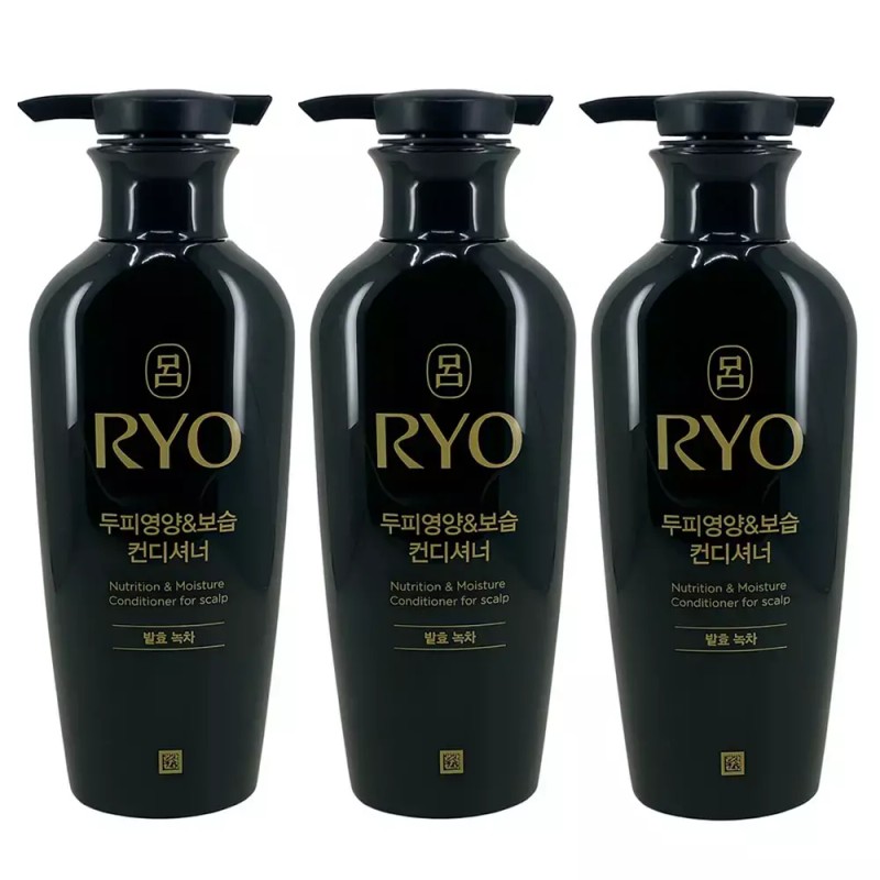 Ryeo 려 두피영양&보습 컨디셔너 400ml 3개 LREA Scalp Nutrition &