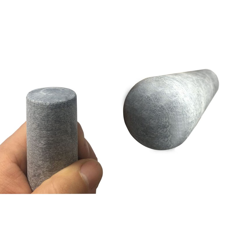 Granite Replacement Pestle,Only Pestle [Mortar is not Included] Dark Gray