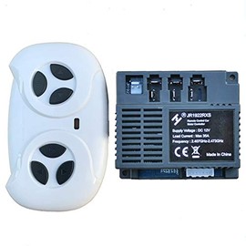 2.4G Bluetooth Remote Control and JR1922RXS Receiver Kit Kids Powered Ride On Car,Controller Control Box Accessories for Children Electric Ride On Car Replacement Parts
