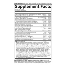 Garden Of Life Women's Once Daily, Multivitaminas para mujeres, 60 tabletas