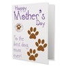 AK Giftshop Mothers Day Card From The Dog For Mum