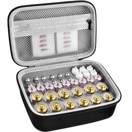 Organizer Case Compatible for Cricut Maker Blades QuickSwap Engraving Tip/Bonded-Fabric Blade, Housing, for Cricut Mint Explore Air Machine, 40pcs Tools Accessories Box Holder