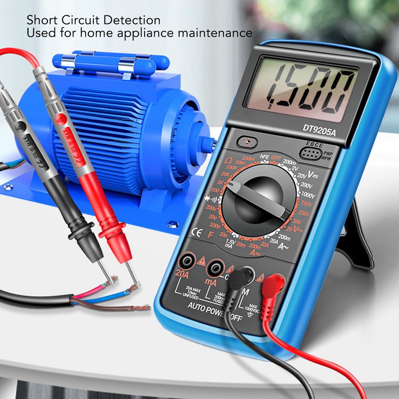 Smart Digital Multimeter LCD Display Multifunctional Circuit Detection Meter for