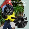 543752001 Blower Fan for Ryobi RY404010 RY404013 RY404014
