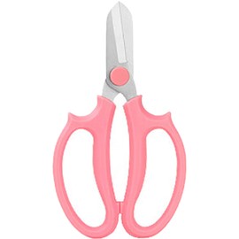 Flower Scissors - Stainless Steel Floral Scissors, Florist Cutters for Stems, Garden Plant Shears for Fresh Flowers (Blue, Pink) (1 PC Pink)