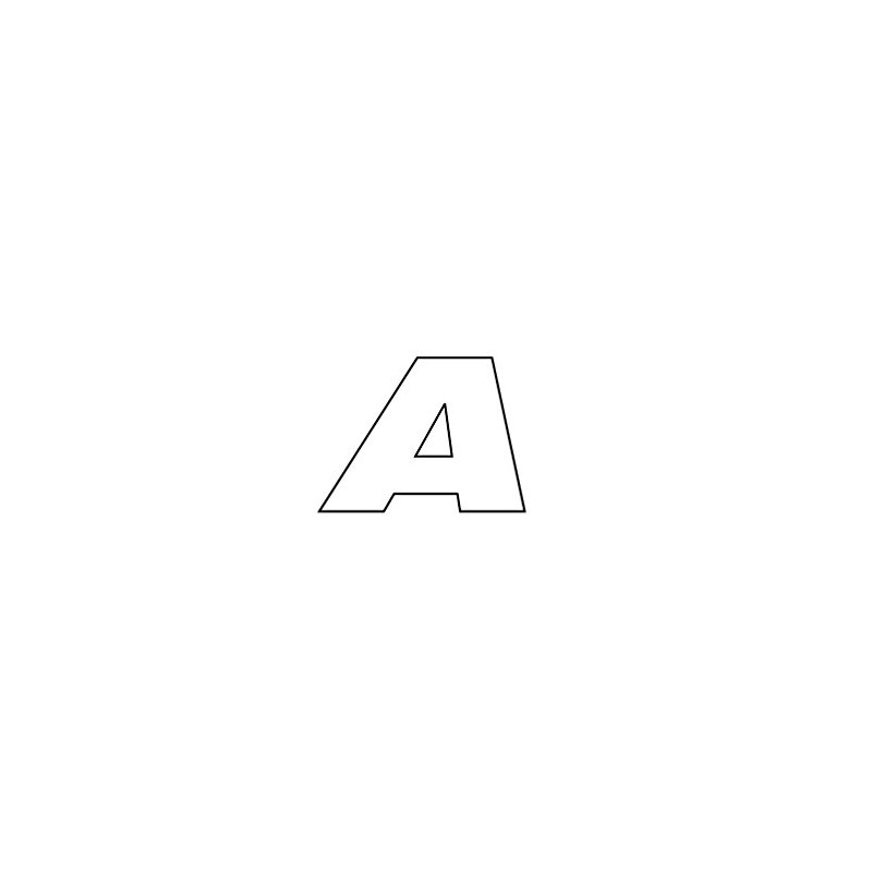 Simoni Racing ATA Tyre Sticker - Letter A