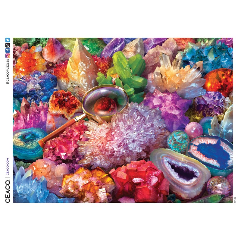 Ceaco -750 Piece Jigsaw Puzzle - Eduard - Textured -
