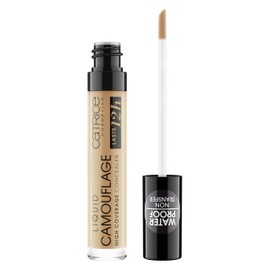 Catrice Liquid Camouflage High Coverage Concealer, No. 065, Nude, Long-Lasting, for Dry Skin, for Blemished Skin, for Combination Skin, Vegan, Oil-Free, Waterproof, Alcohol-Free, Pack of 1 (5 ml)