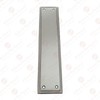Adonai Hardware "Baalim" Georgian Brass Push Plate - Satin Nickel