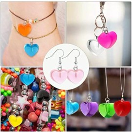 Unbranded 20 PCs Heart Valentines Charms Pendants Assorted Lot Wholesale Findings Bulk