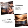 Ciieeo 2Pcs Stainless Steel Cooking Timer Manual Mechanical Countdown Timer