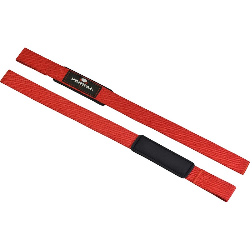 VERSAL VSL Weight Lifting Straps Neoprene Padded Wrist Wraps, 100%