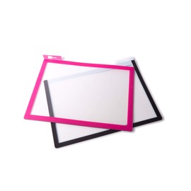 PATboard Scrum Board and Kanban Board - Magnetic Document Holder A4 - Magenta