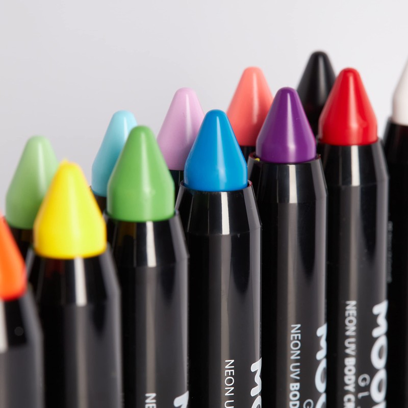 Moon Glow - Neon UV make-up pen, body chalk, colouring