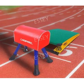 A. Red 피트니스 박스 훈련 디딤대 스텝 하체 쿠션 소프트 [M. 레드 AP-1714] Fitness Box Training Step Platform Lower Body Cushion Soft [M. Red AP-1714]