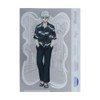 Sunstar Stationery Blue Rock Clear File, 5 Pockets, Nagi, S2139987