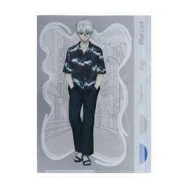 Sunstar Stationery Blue Rock Clear File, 5 Pockets, Nagi, S2139987