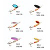 DAYUYUE 210 Pieces Soft Bait Fishing Lure Set with Bionic