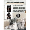 Dog Grooming Clippers 4 in 1 Pet Grooming Kit,2-Speed Cordless