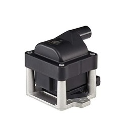 HELLA 5DA 358 000-711 Ignition Coil - 12V - 6-pin connector - Distributer Coil - Bolted