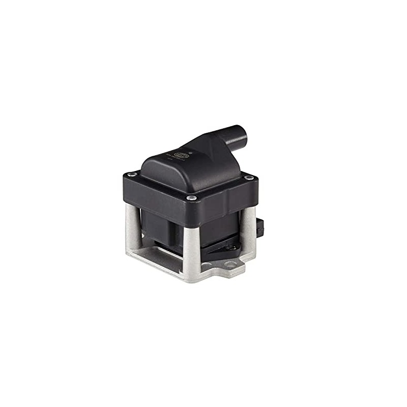 HELLA 5DA 358 000-711 Ignition Coil - 12V - 6-pin