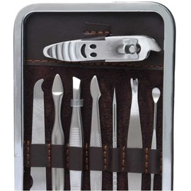 The 9192 12-in-1 Stainless Steel Manicure Pedicure Set: A Comprehensive Care Kit for Nails, Skin, and Facial Hair Get Salon-Style Grooming at Home