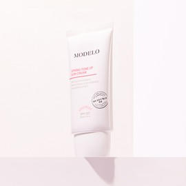 모델로화장품 Modelro Vegan No-Filter Spring Tone-Up Sun Cream 50ml (SPF50+ PA++++)