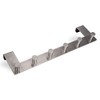 LINEA Over-The-Door Hook Rail with 6 Hooks Real Stainless Steel