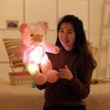 elfishgo Creative Light Up LED Inductive Teddy Bear Stuffed Animals