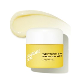 Saturday Skin Saturday Skin Yuzu Vitamin C Lip Mask Overnight Lip Sleeping Mask Moisturizing For All Skin Types Softer & Smoother Pout Lip Balm Hydrating Infused with Vitamin B5 Non-Sticky, Vegan & Cruelty-Free