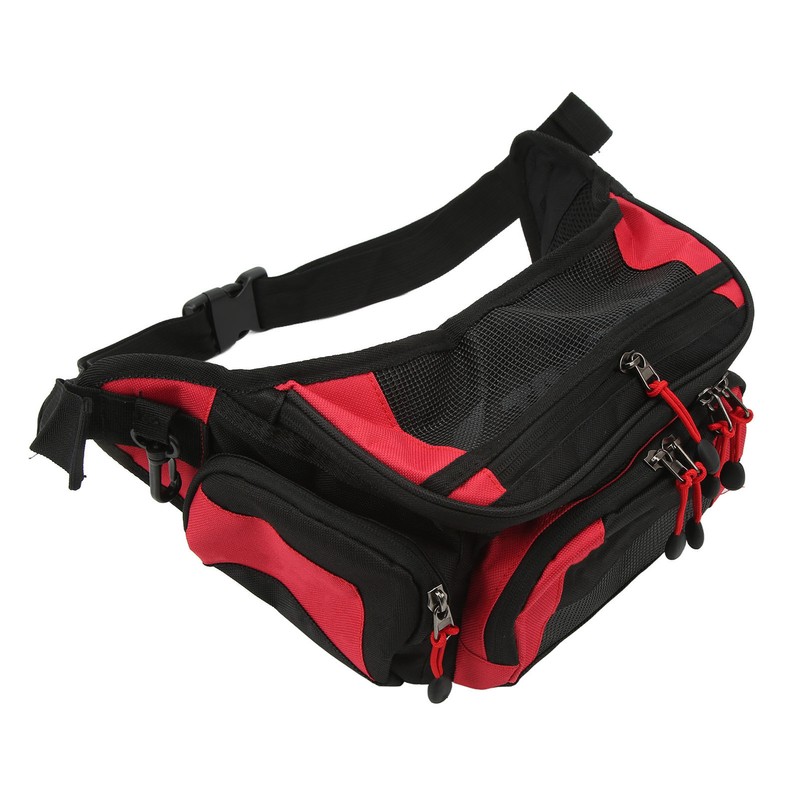 Motorcycle Waist Packbag Oxford Adjustable Belt Large Capacity Racing Fanny