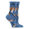 WHD Beagle Socks (Blue, Medium)
