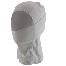 Armycrew Lightweight Breathable Convertible Balaclava Protection Neck Gaiter - White