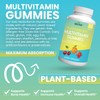 Abvite Kids Plant-Based Multivitamin Gummies, Daily multivitamins for Children with
