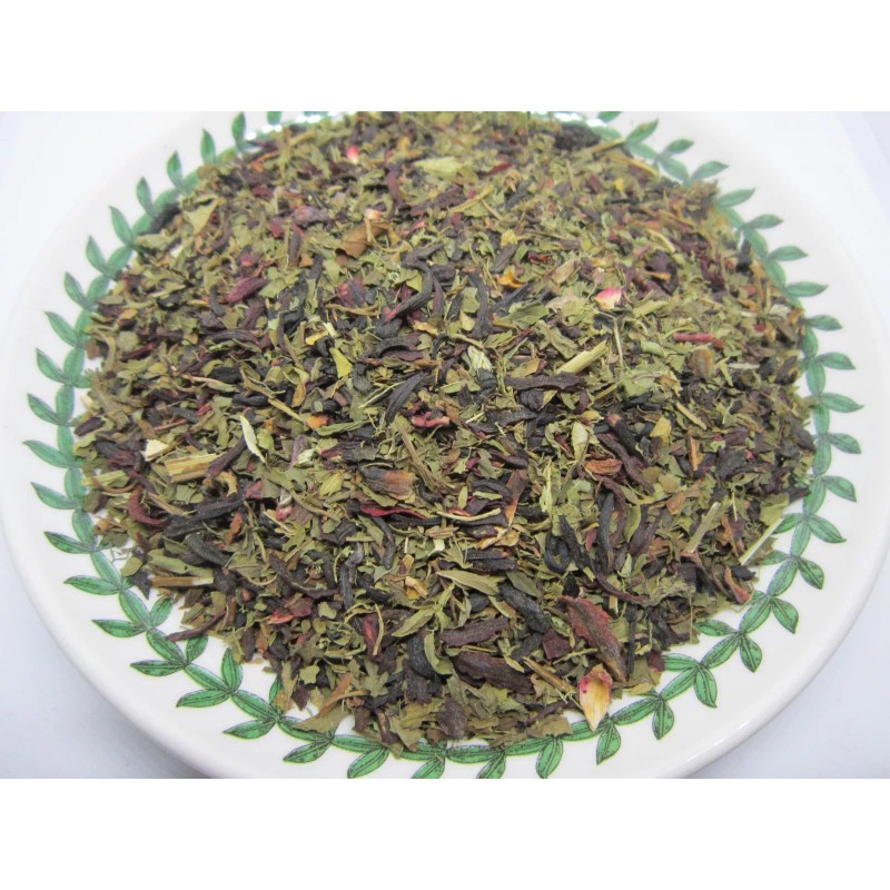 Nature Tea Hibiscus Mint Tea - Loose Leaf Herbal Tea