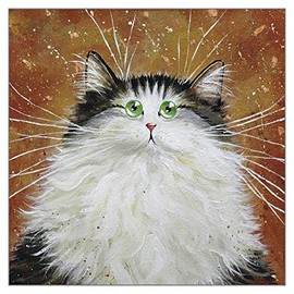 Jenny Pooh – One of Our Glorious, Glossy Cat ‘Amber Eyes’ Funny Greeting Card Range by Kim Haskins