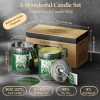 2 Pack Balsam & Cedar Scented Candle Sets | Soy