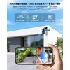 Q22-S 2K Security Camera, Outdoor Solar, High Efficiency Solar Charging,