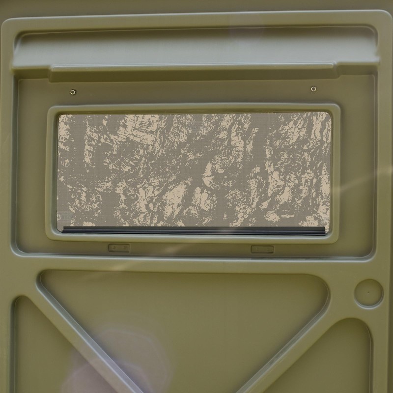 Hunting Blind Window Camo - See Through CoverTech HD Window